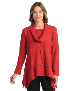 Brushed Hacci Tunic Top