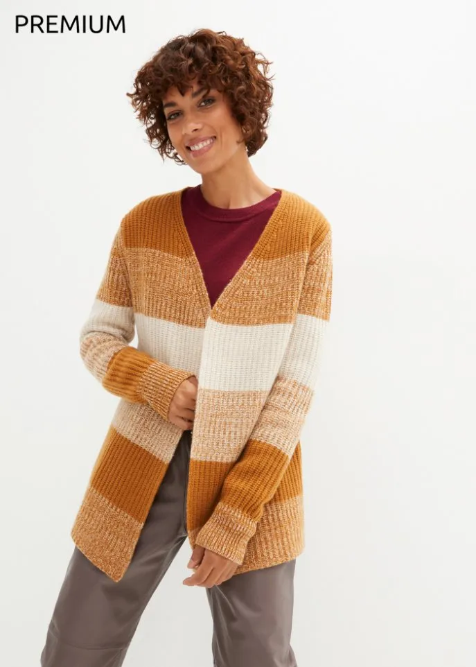 Cardigan with good cashmere standard content Bpc Selection Premium, brown