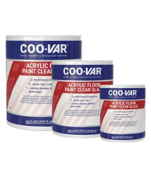 Coo-Var Acrylic Clear Glaze For Floors