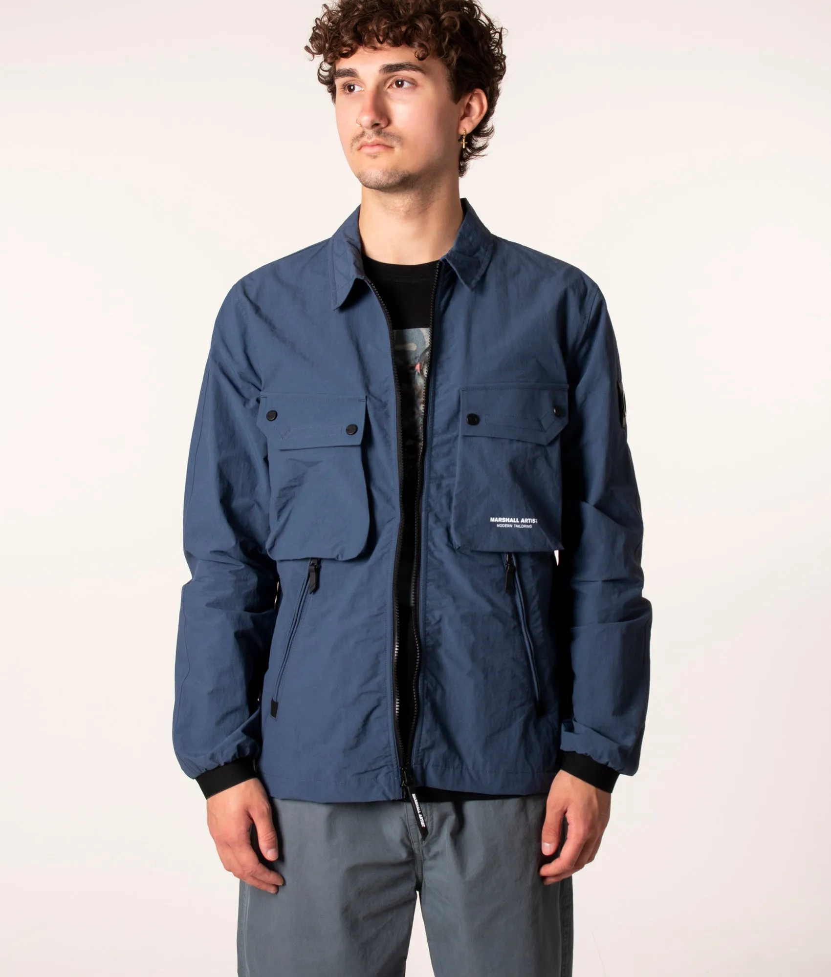 Cotton Polyamide Overshirt