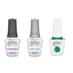 Gelish Combo - Base, Top & What The Fluff?