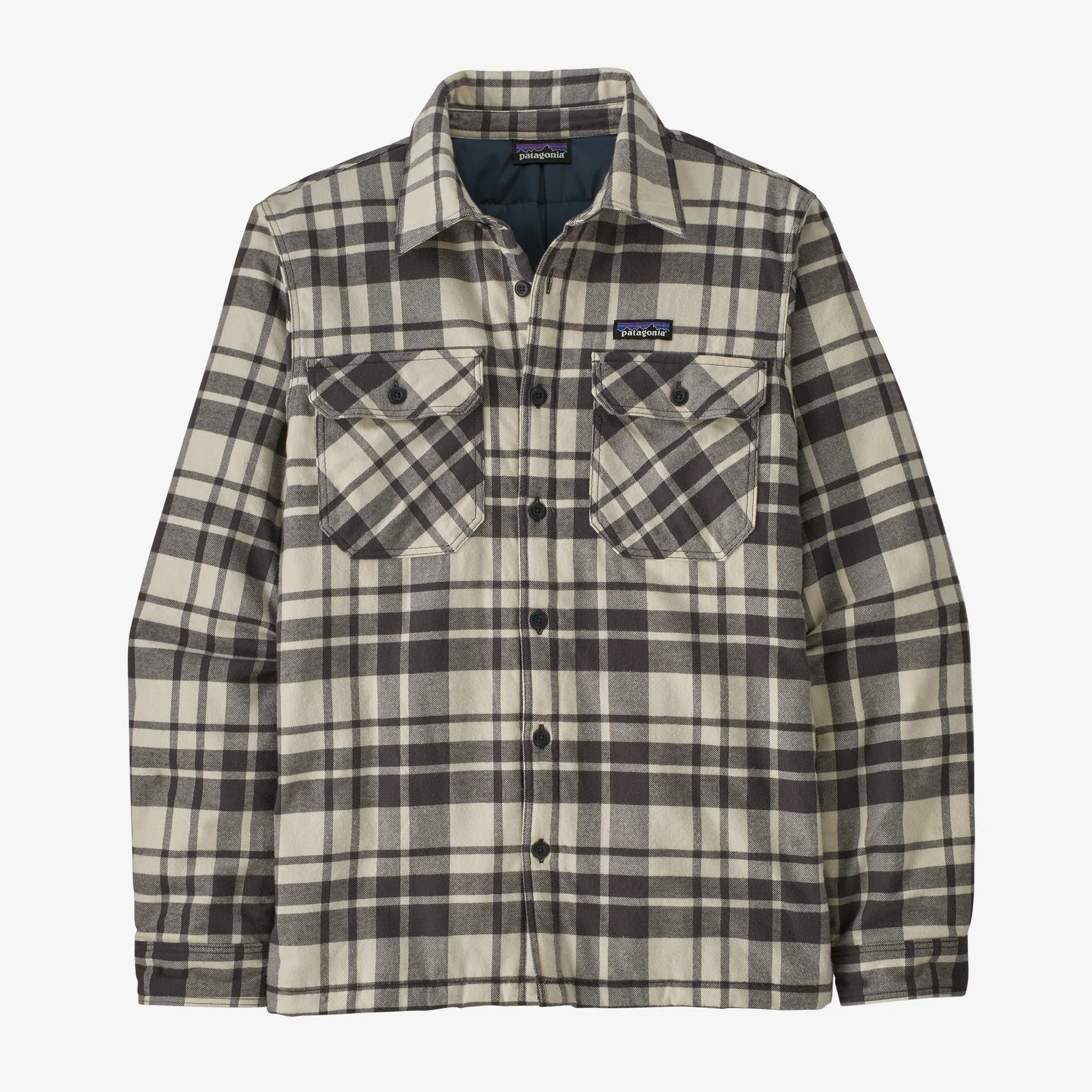 Men's Insulated Organic Cotton Midweight Fjord Flannel Shirt