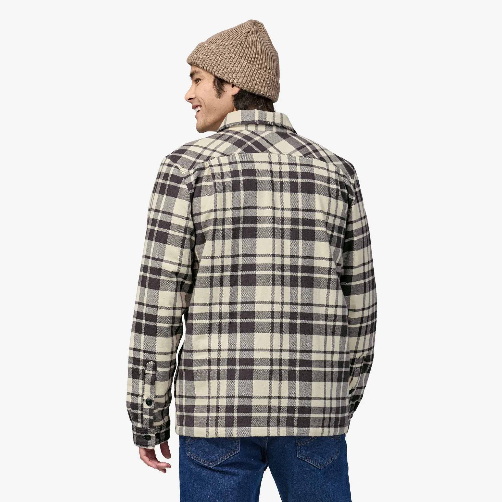 Men's Insulated Organic Cotton Midweight Fjord Flannel Shirt