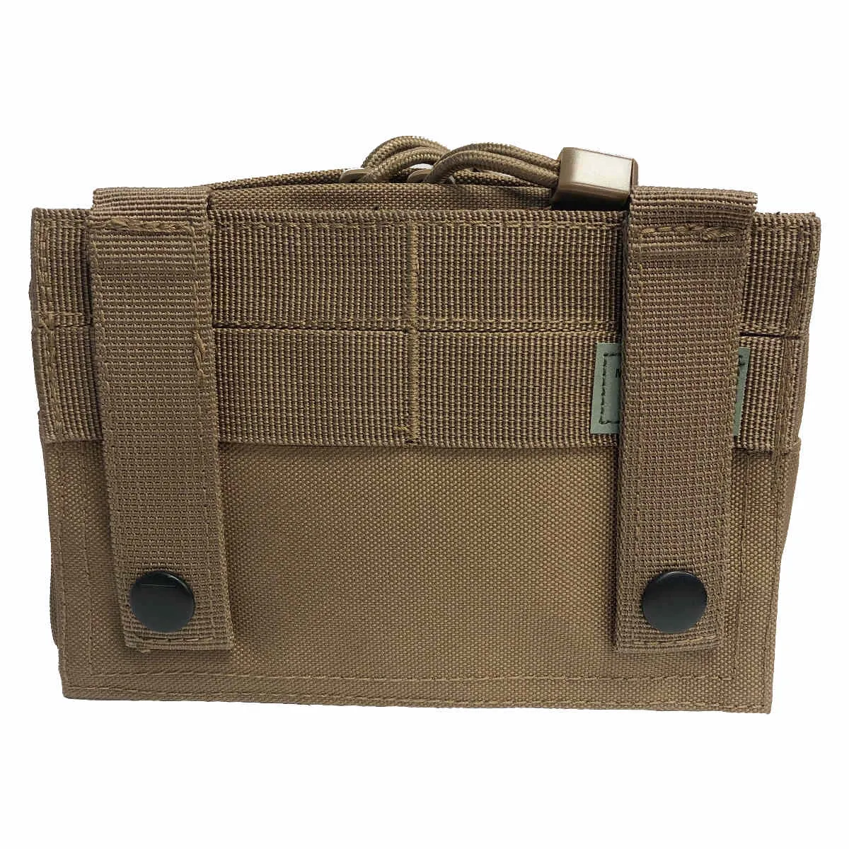 Mil-Tec Small Zipped MOLLE Belt Pouch Dark Coyote