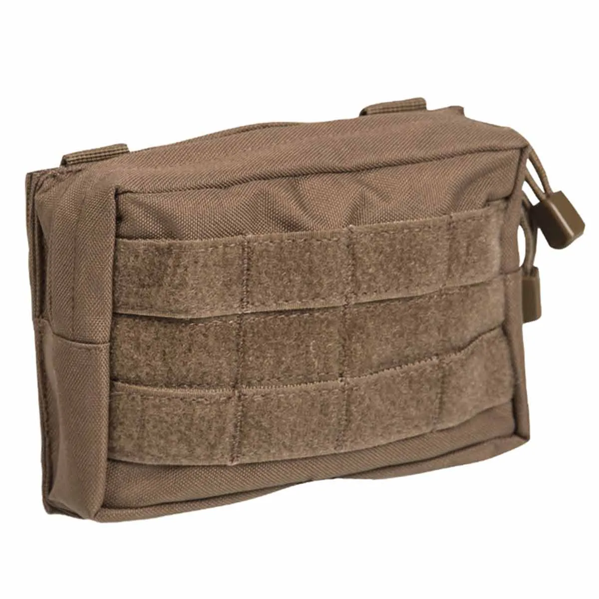 Mil-Tec Small Zipped MOLLE Belt Pouch Dark Coyote