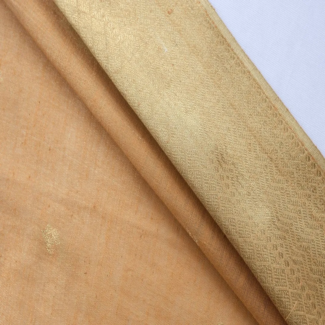 Orange Banarsi Butte Fabric