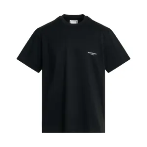 Square Patch Logo T-Shirt in Black