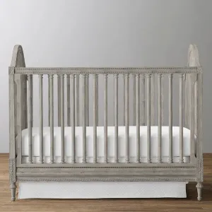 The Baby Atelier 100% Organic 18th Century French Crib Grey