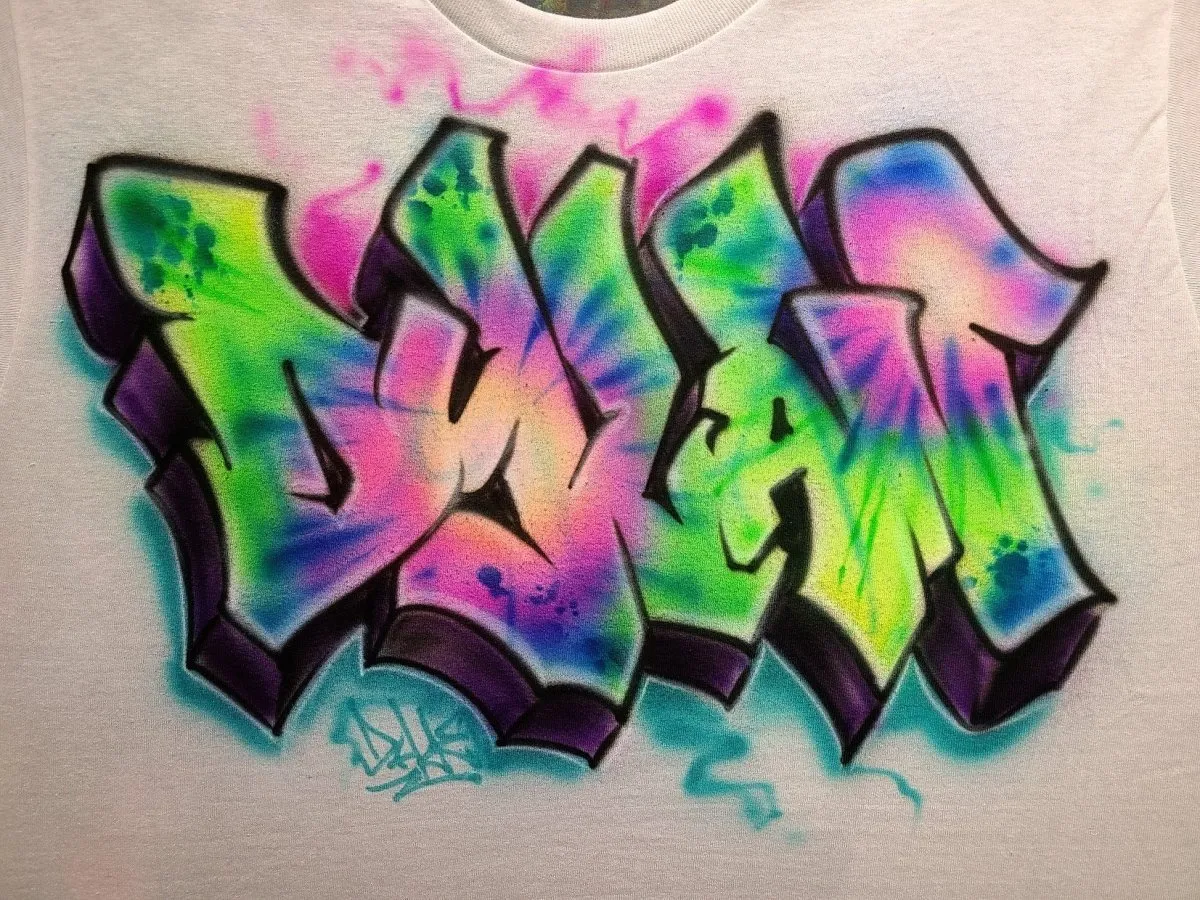 Tie-Dye Graffiti