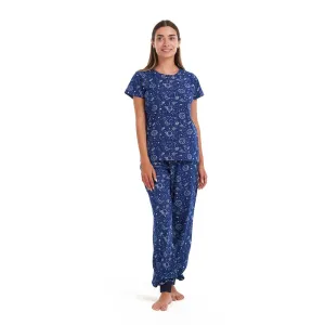 Women summer pajama set Space t-shirt   pants