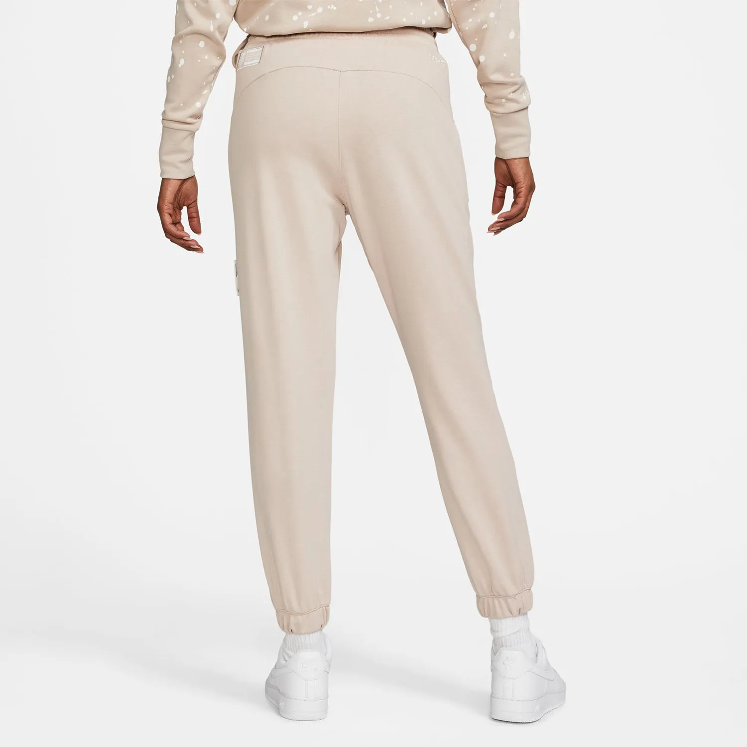 Women's Nike USA Standard Script Fleece Tan Pants