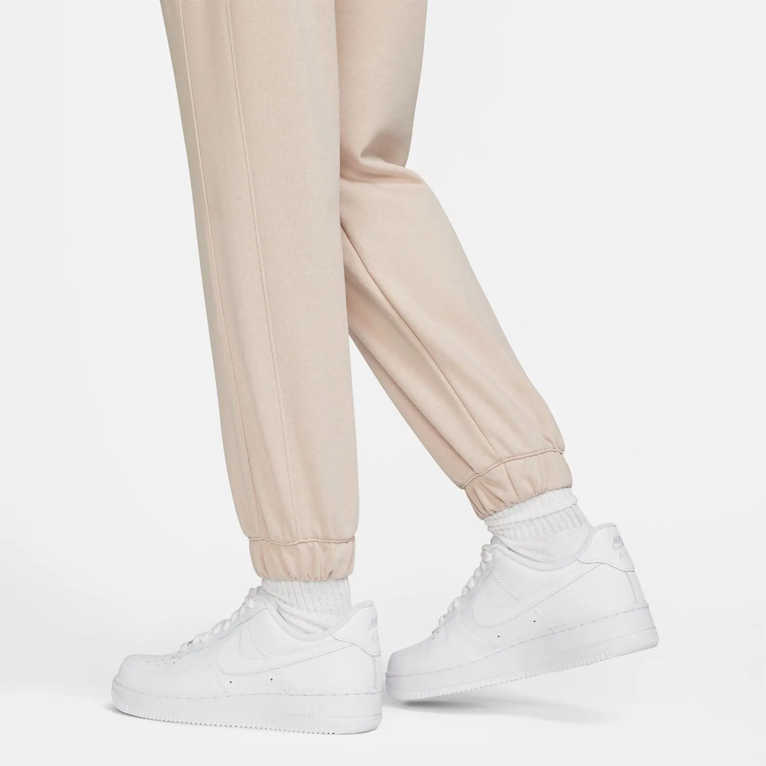 Women's Nike USA Standard Script Fleece Tan Pants